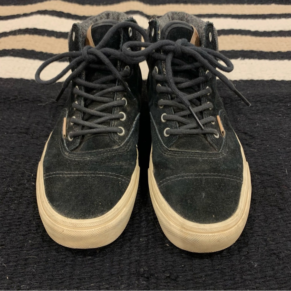 Vans suede & tweed high tops
